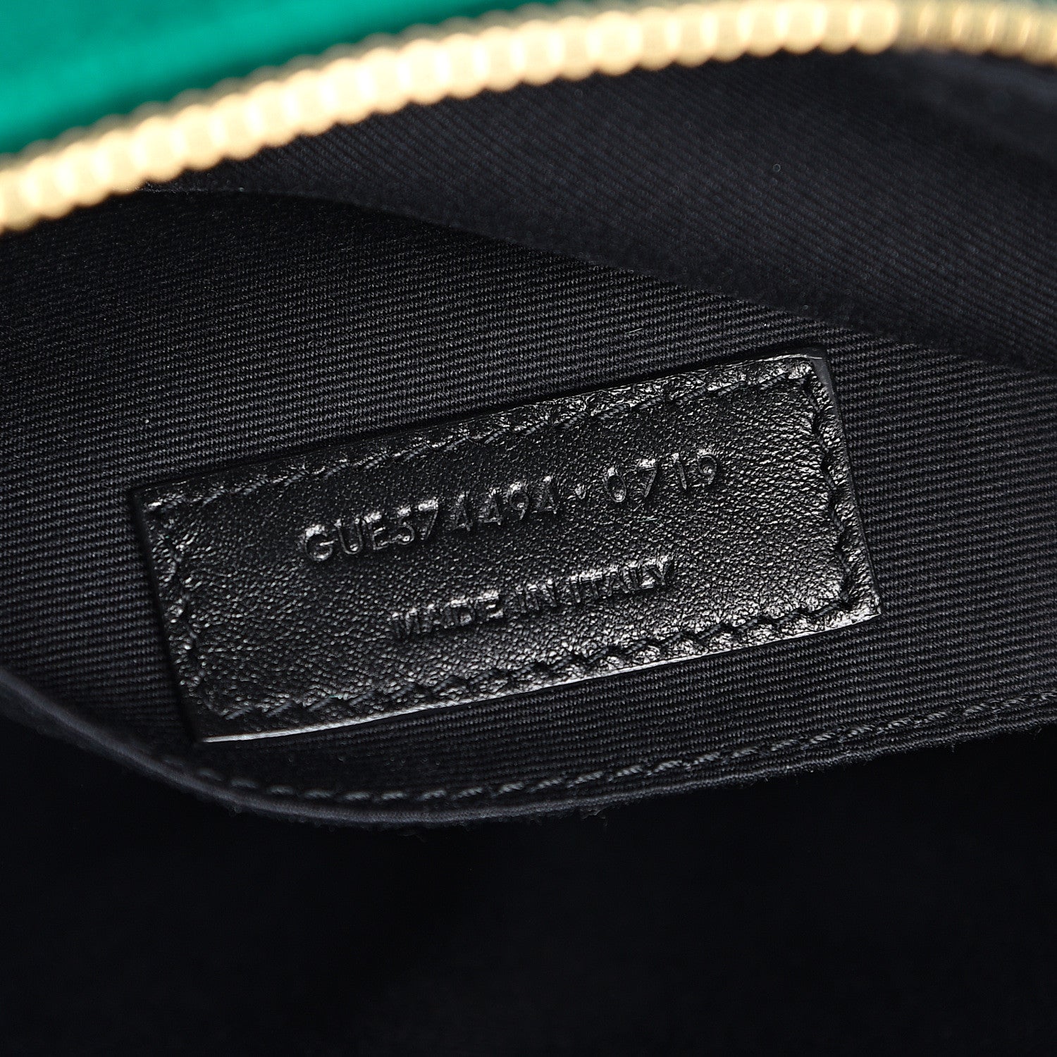 Saint Laurent Velvet Matelasse Monogram Lou Camera Bag Deep Malachite 6 of 11