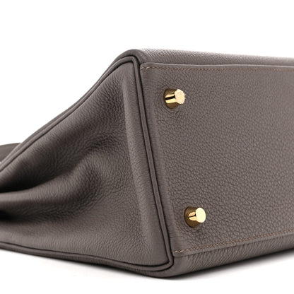 Hermes Togo Kelly Retourne 28 Etain 9 of 11
