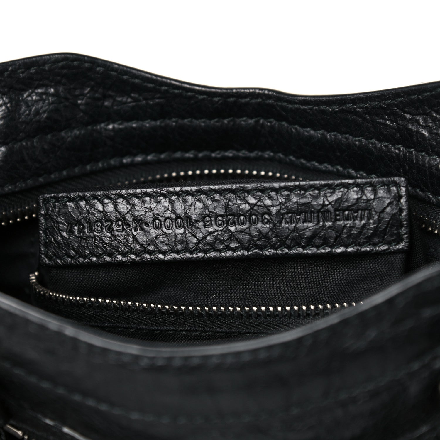 Balenciaga Agneau Classic Silver Hardware Mini City Black 7 of 9