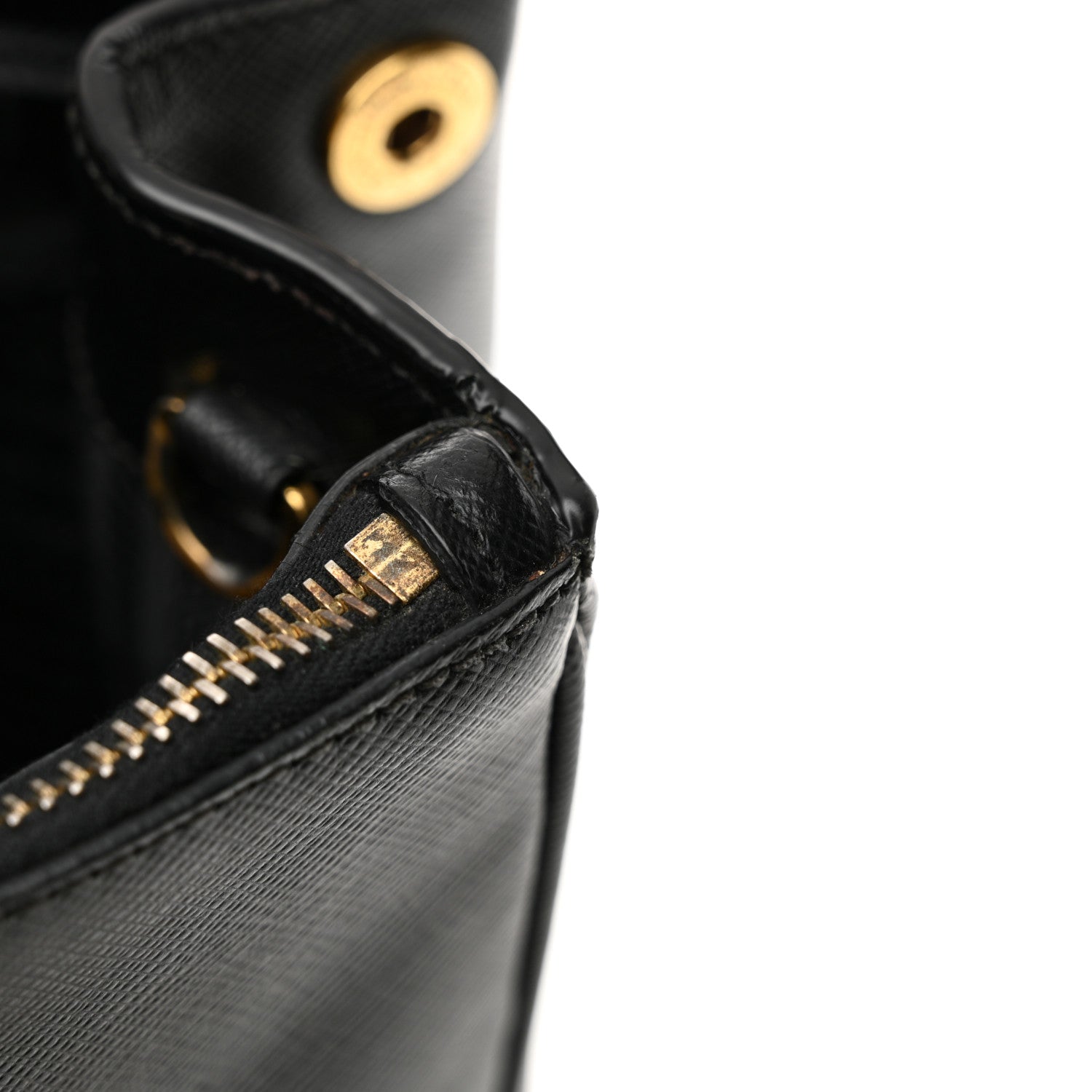 Prada Saffiano Lux Medium Galleria Double Zip Tote Black 12 of 14