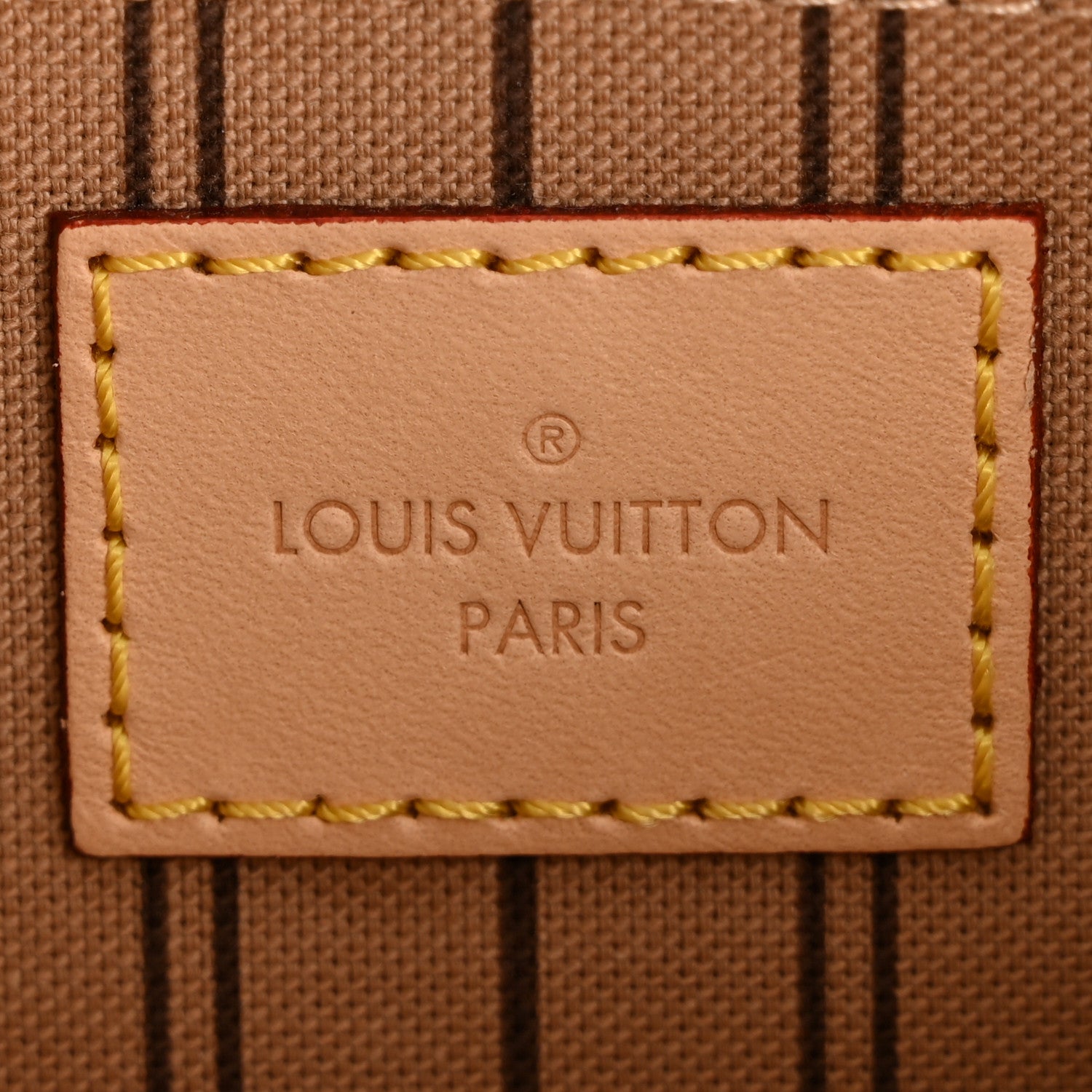 Louis Vuitton Monogram Neverfull MM GM Pochette 6 of 7