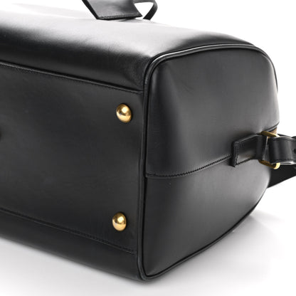 Saint Laurent Calfskin Classic Duffle 6 Black 8 of 8