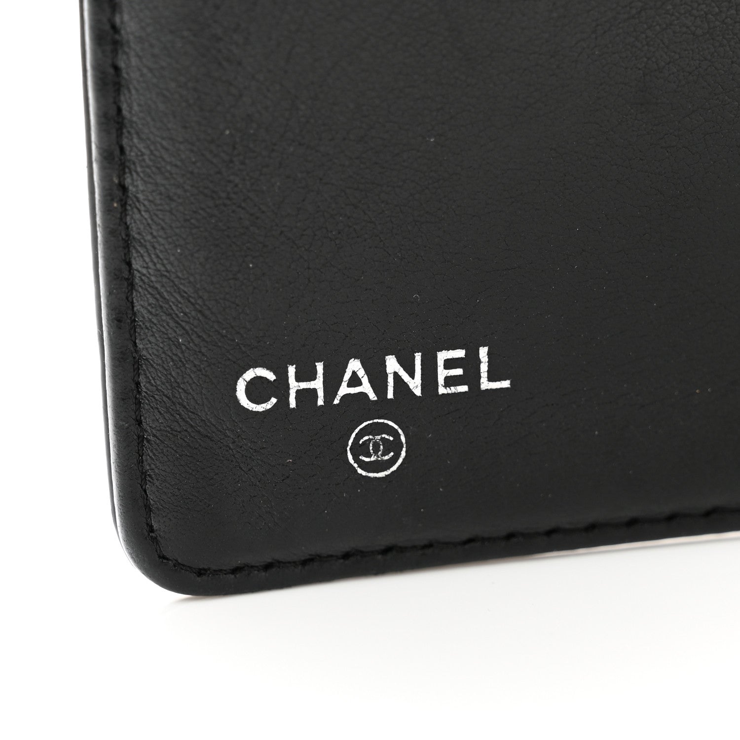 Chanel Patent Camellia Yen Wallet Black 6 of 10