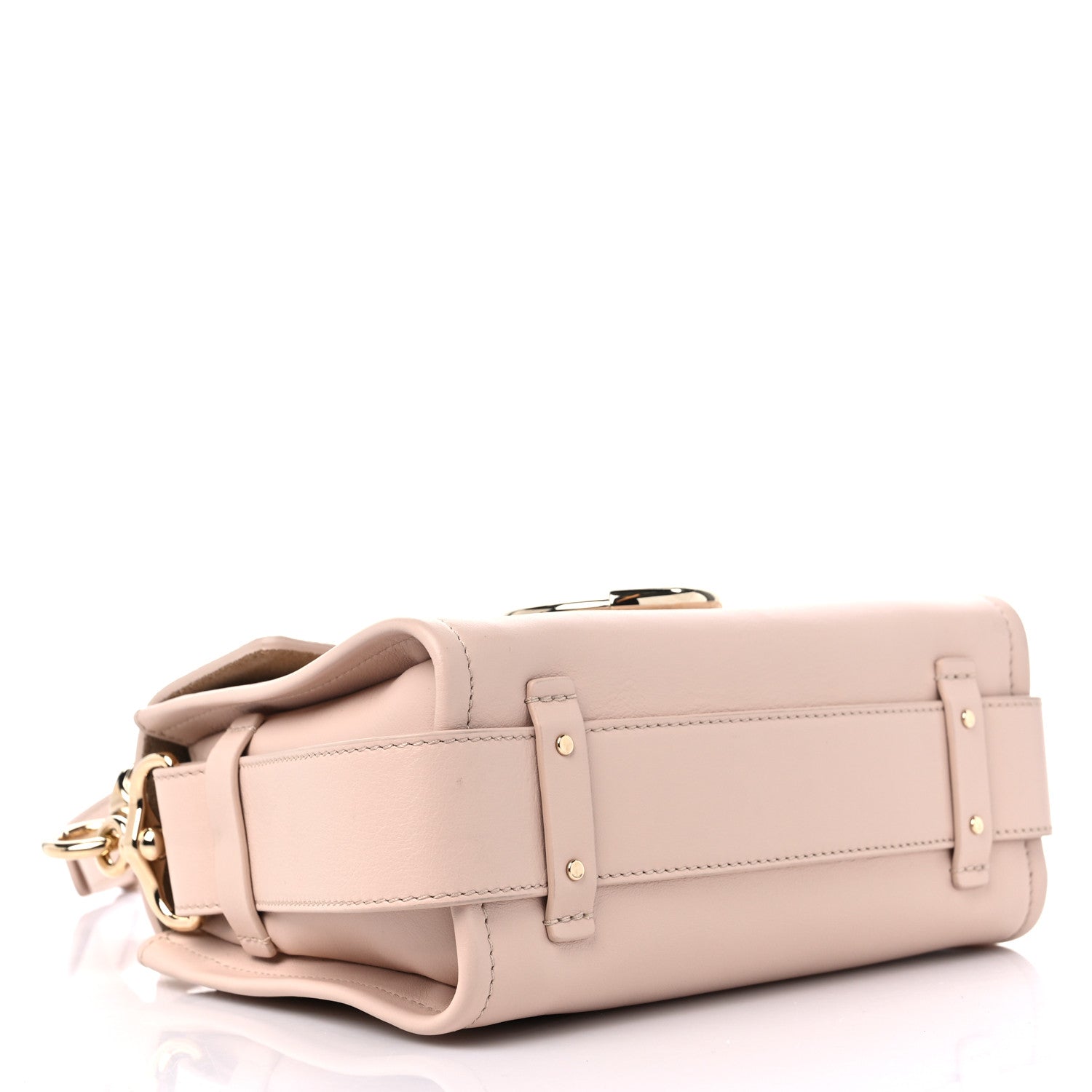Chloe Calfskin Mini Tess Day Bag Cement Pink 4 of 8