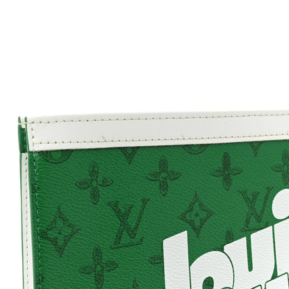 Louis Vuitton Vintage Monogram Everyday LV Pochette Voyage MM Green 14 of 14