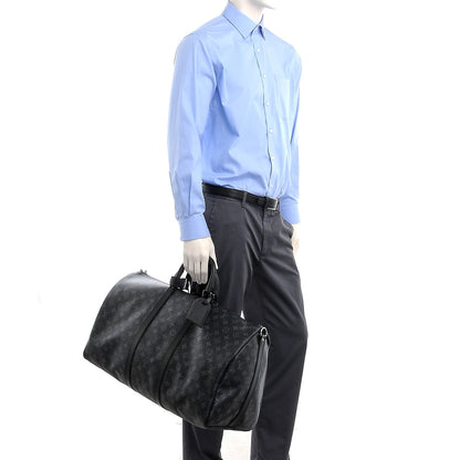 Louis Vuitton Monogram Eclipse Keepall Bandouliere 55 3 of 8