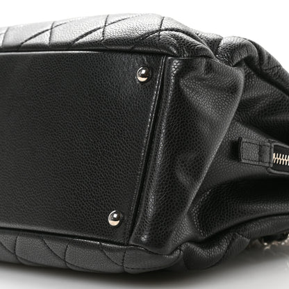 Chanel Caviar Quilted CC Timeless Soft Tote Black 9 of 9