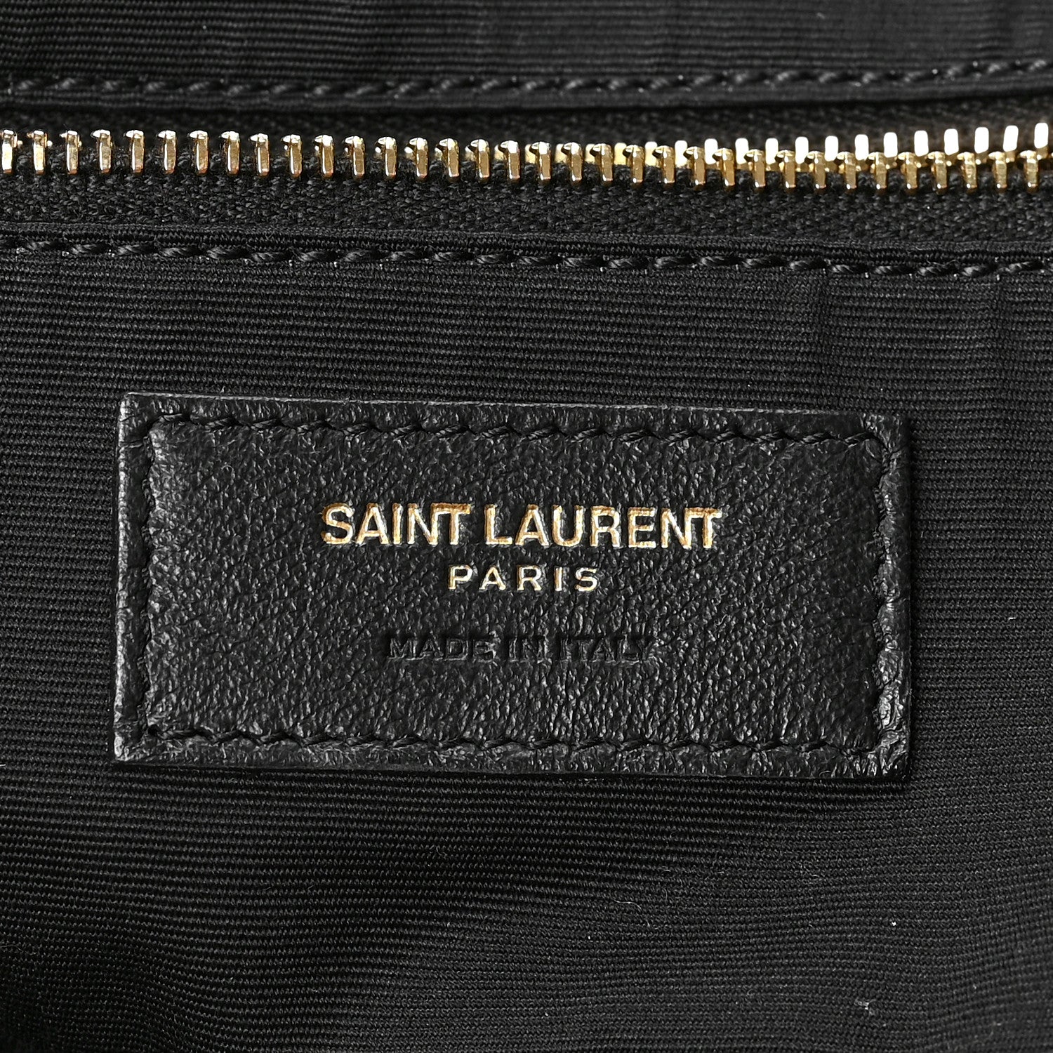 Saint Laurent Lambskin Quilted Maxi Icare Shopping Tote Black 6 of 8