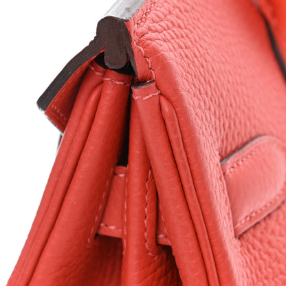 Hermes Togo Birkin 30 Rouge Pivoine 15 of 16