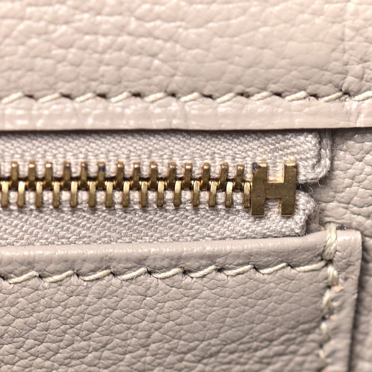 Hermes Togo Birkin 35 Gris Tourterelle 22 of 44