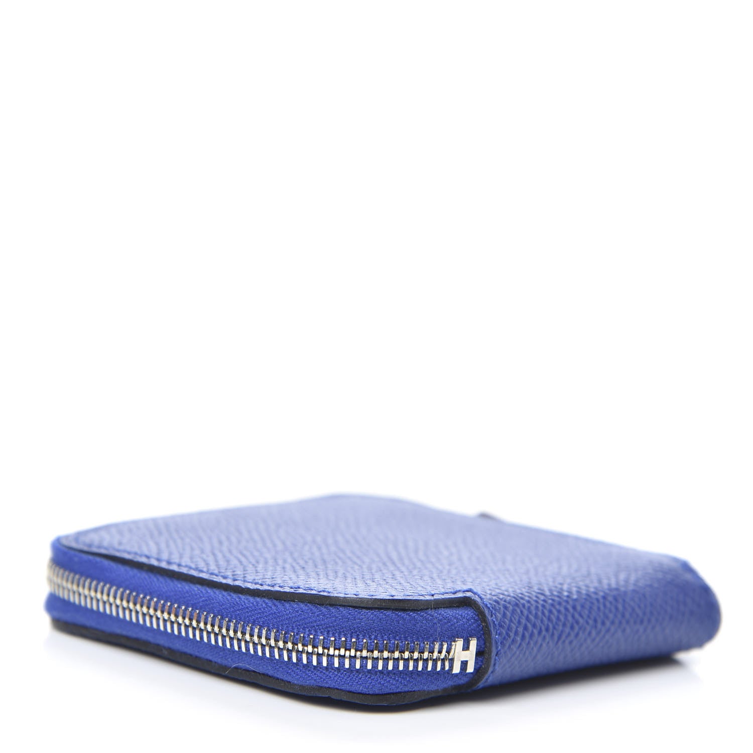 Hermes Epsom Silk'In Coin Purse Bleu Electrique 4 of 7