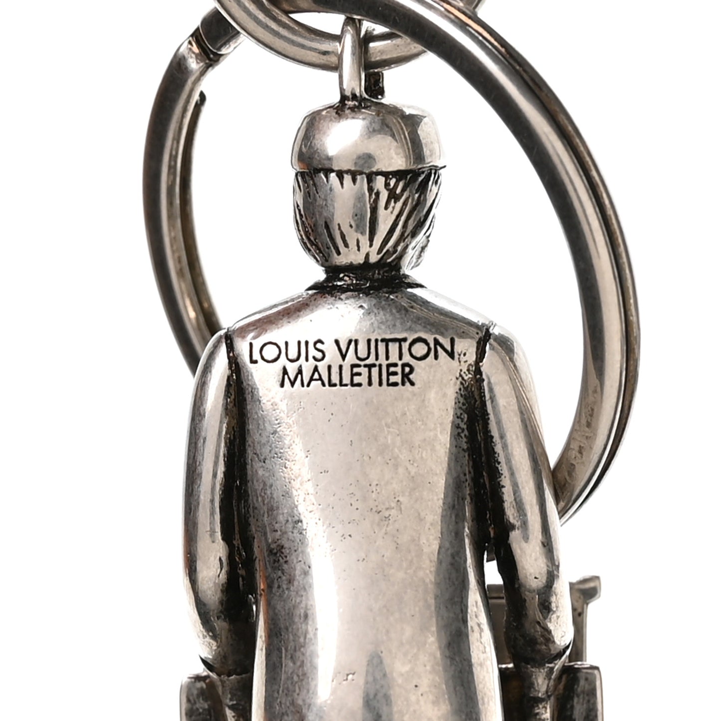 Palladium Porter Valet Key Holder Silver