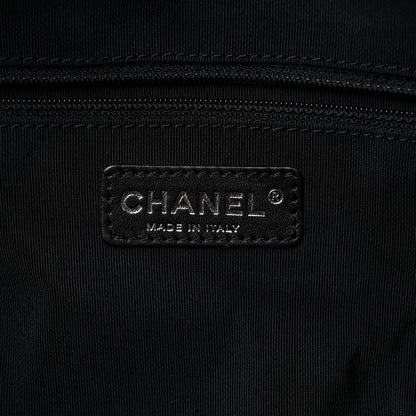 Chanel Metallic Coated Canvas Unlimited Ligne Shoulder Bag Silver 6 of 10