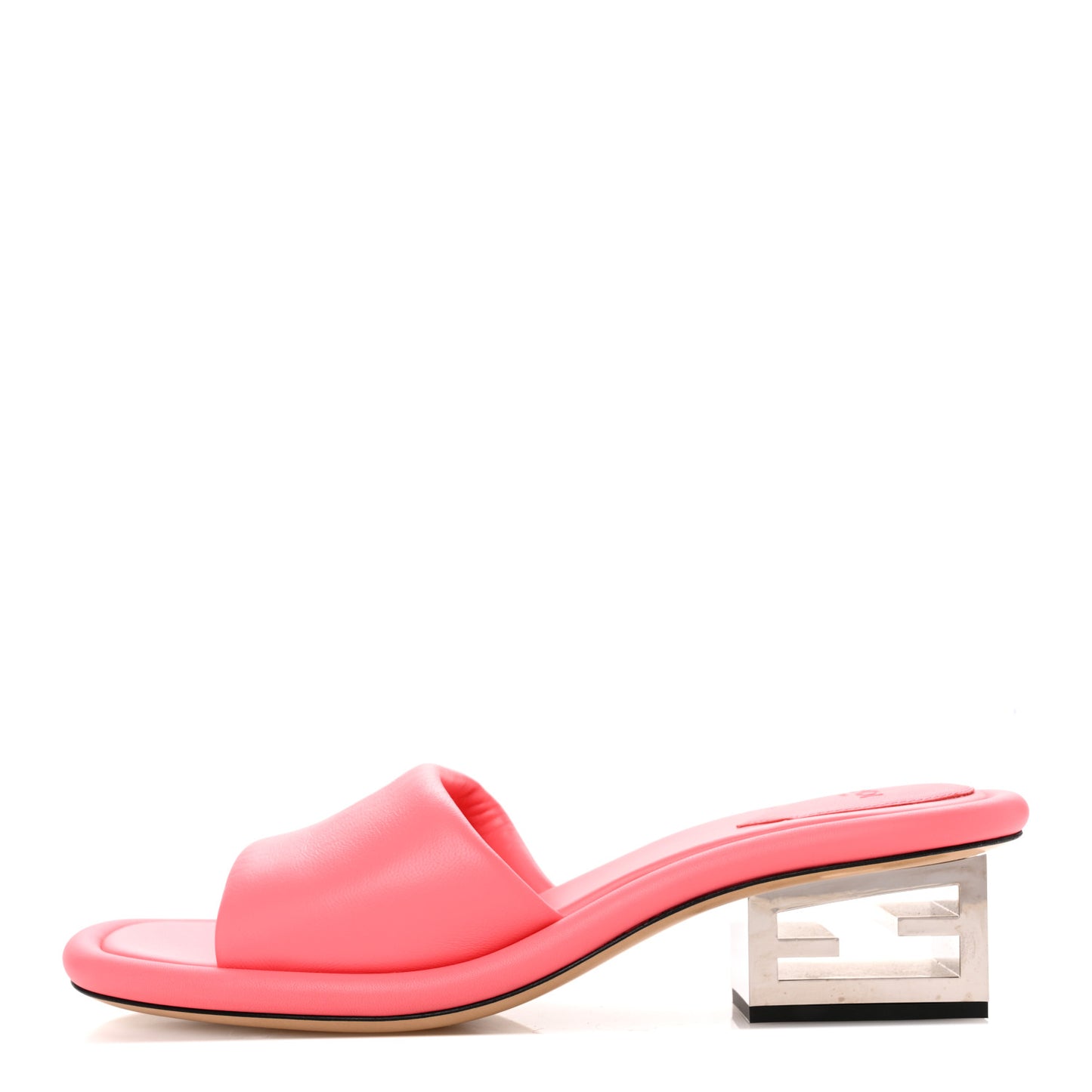 Nappa Baguette 60mm Slide Sandals 39 Kissed
