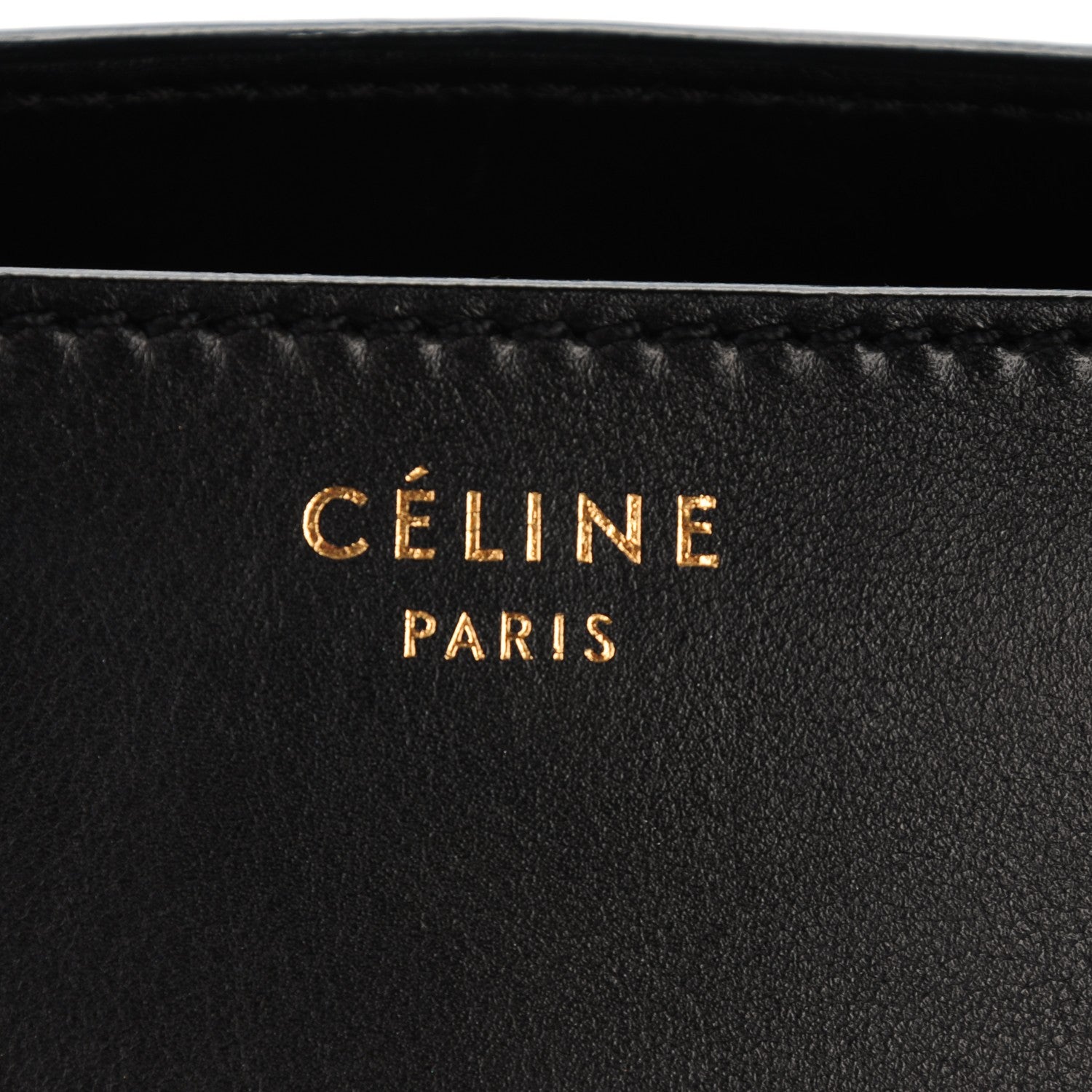 Celine Smooth Calfskin Mini Luggage Black 6 of 8