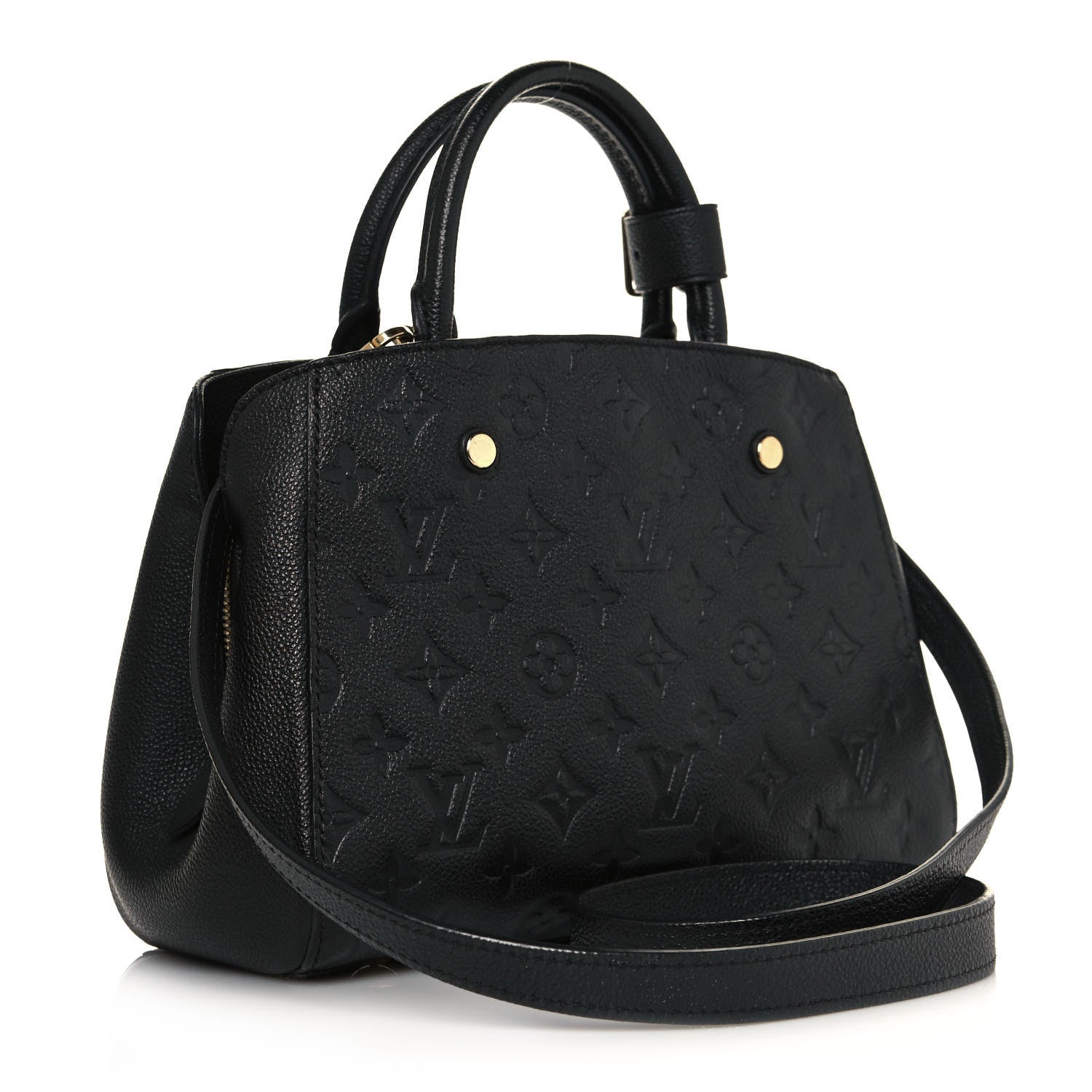 Louis Vuitton Empreinte Montaigne BB Black 3 of 12
