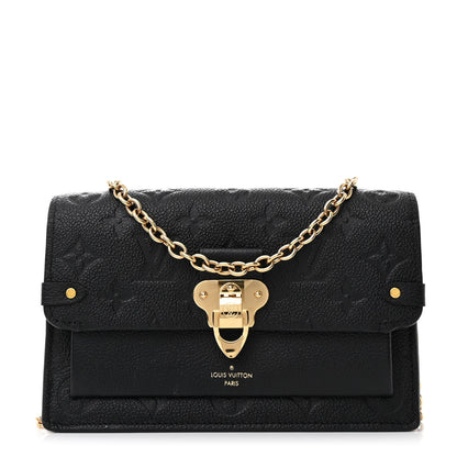 Louis Vuitton Empreinte Vavin Chain Wallet Black 1 of 10