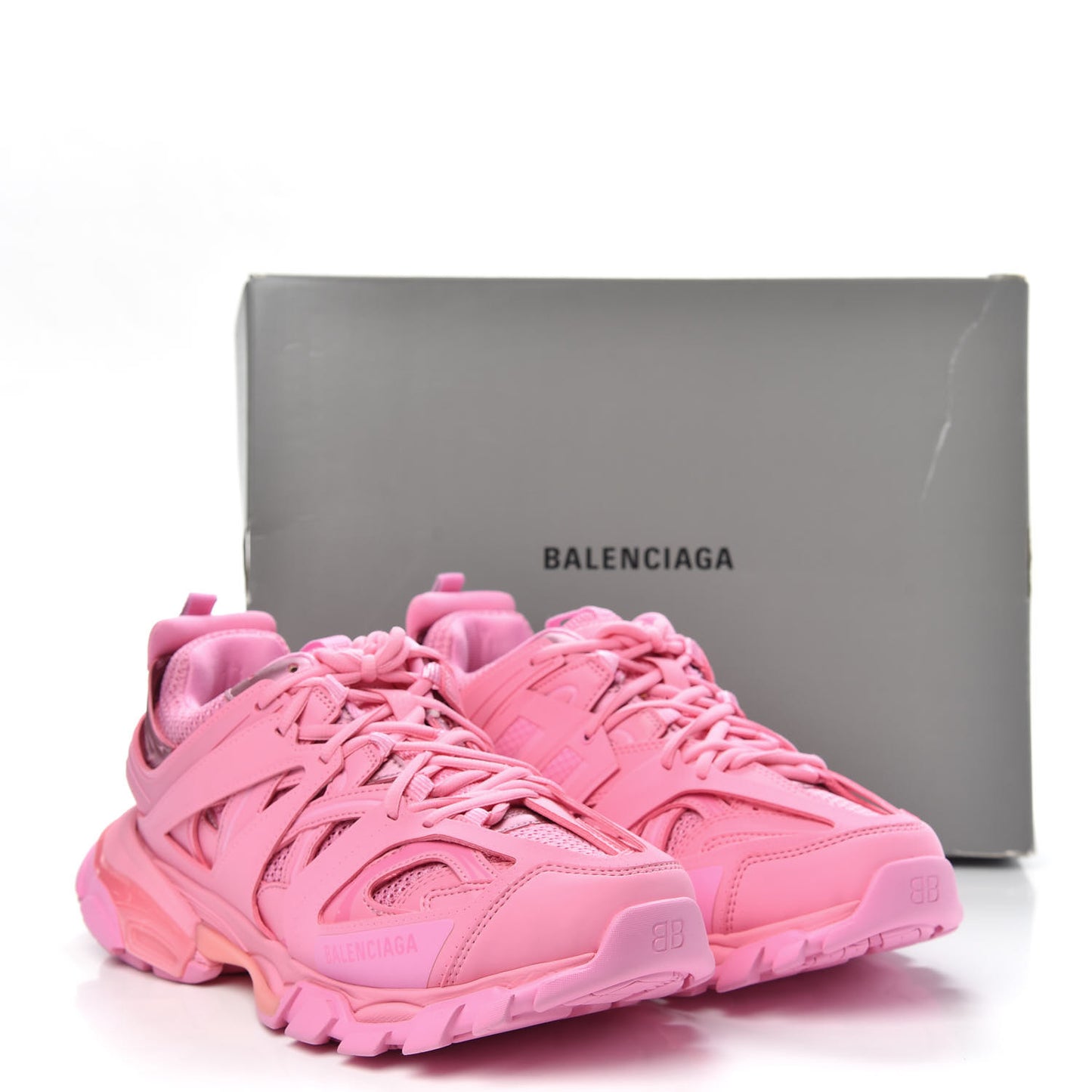Mesh Nylon Womens Track Sneakers 42 Pink
