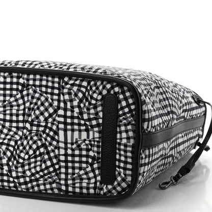 MCM Visetos Medium Liz Reversible Shopper Tote Black 16 of 16