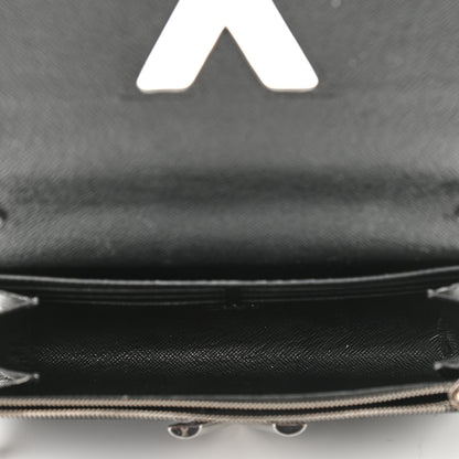 Louis Vuitton Epi Twist Chain Wallet Black 5 of 11