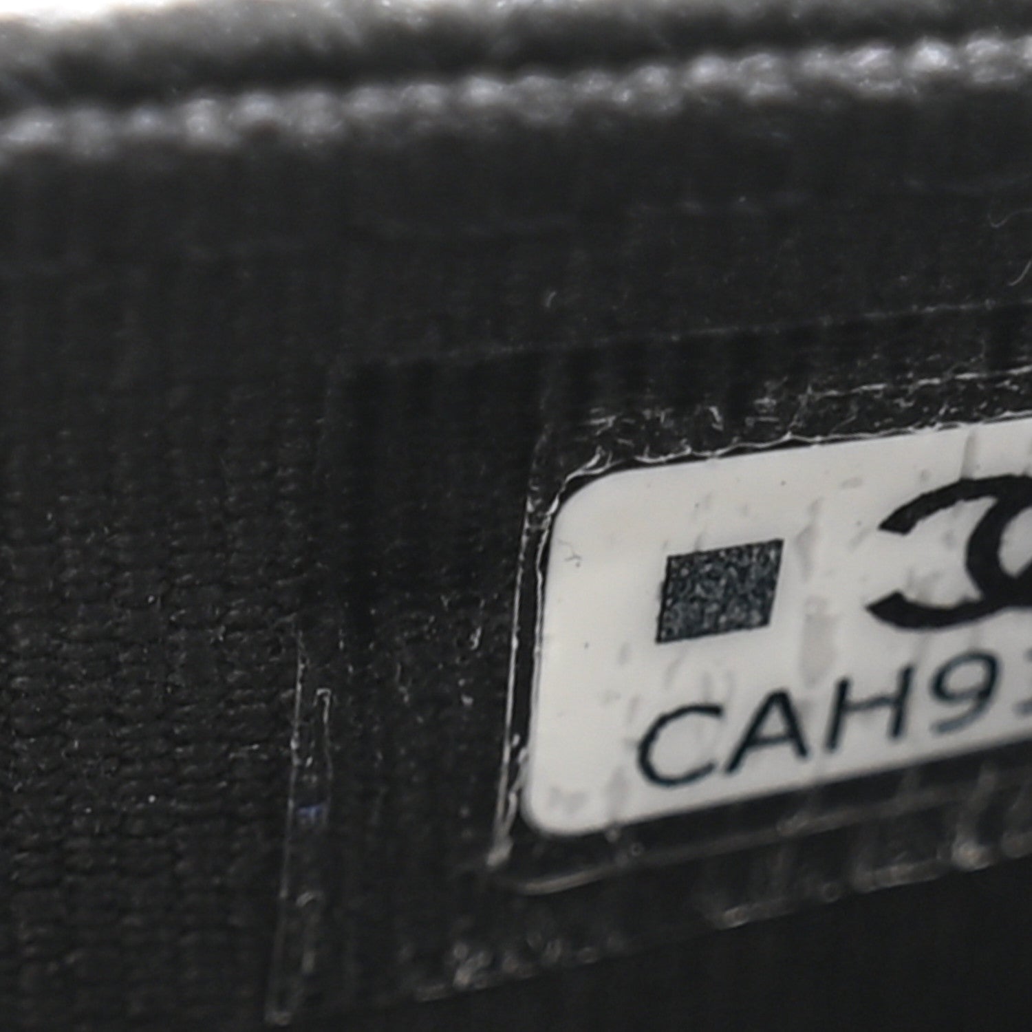 Chanel Caviar Quilted Flap Zip Pouch Black 7 of 7