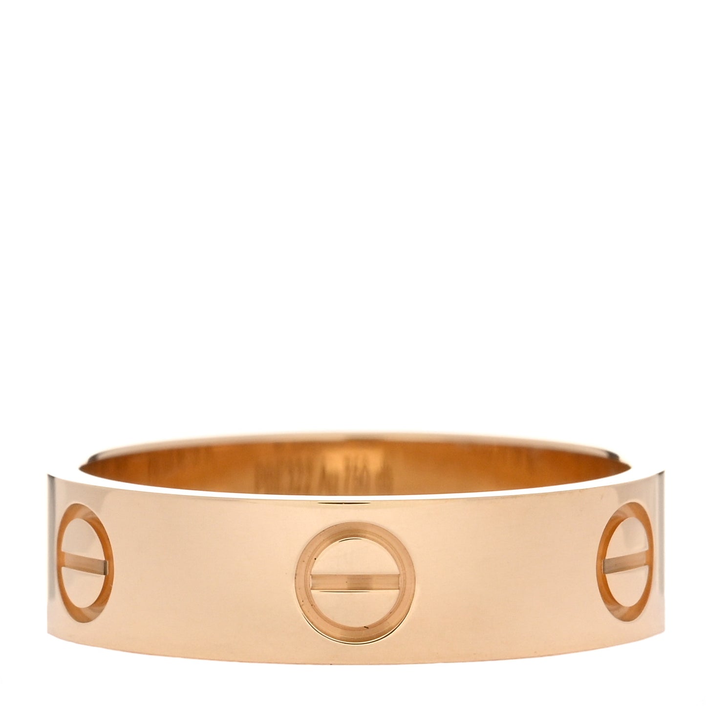 18K Yellow Gold 5.5mm LOVE Ring 58 8.25