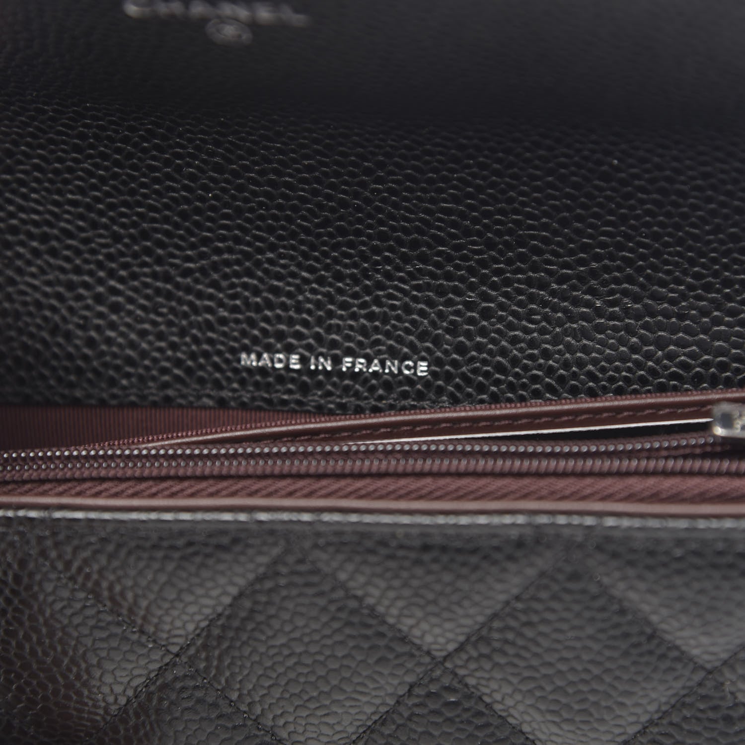 Chanel Caviar Quilted Large Flap Wallet Black 7 of 9