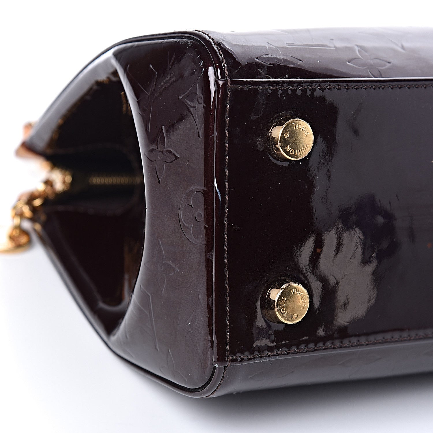 Louis Vuitton Vernis Brea MM Amarante 8 of 10