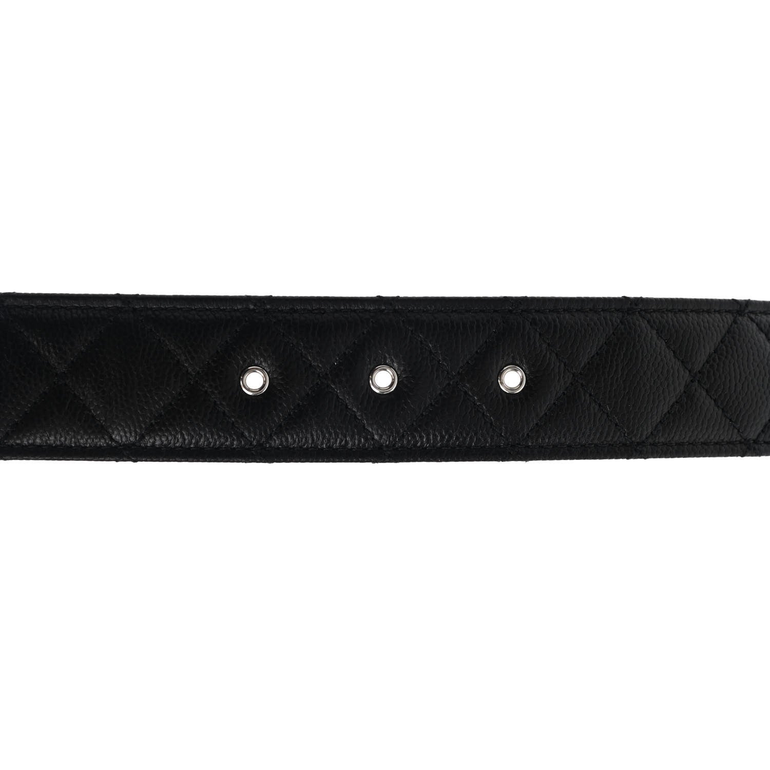 Chanel Caviar Quilted CC Chain Belt 90 36 Black 5 of 6
