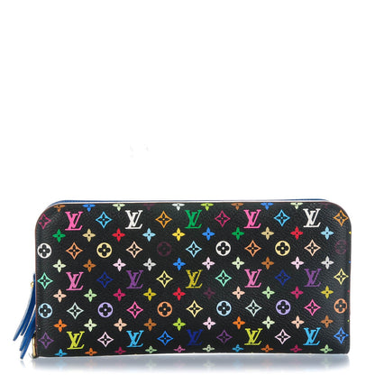 Louis Vuitton Monogram Multicolor Insolite Wallet Black Bleuet 1 of 6