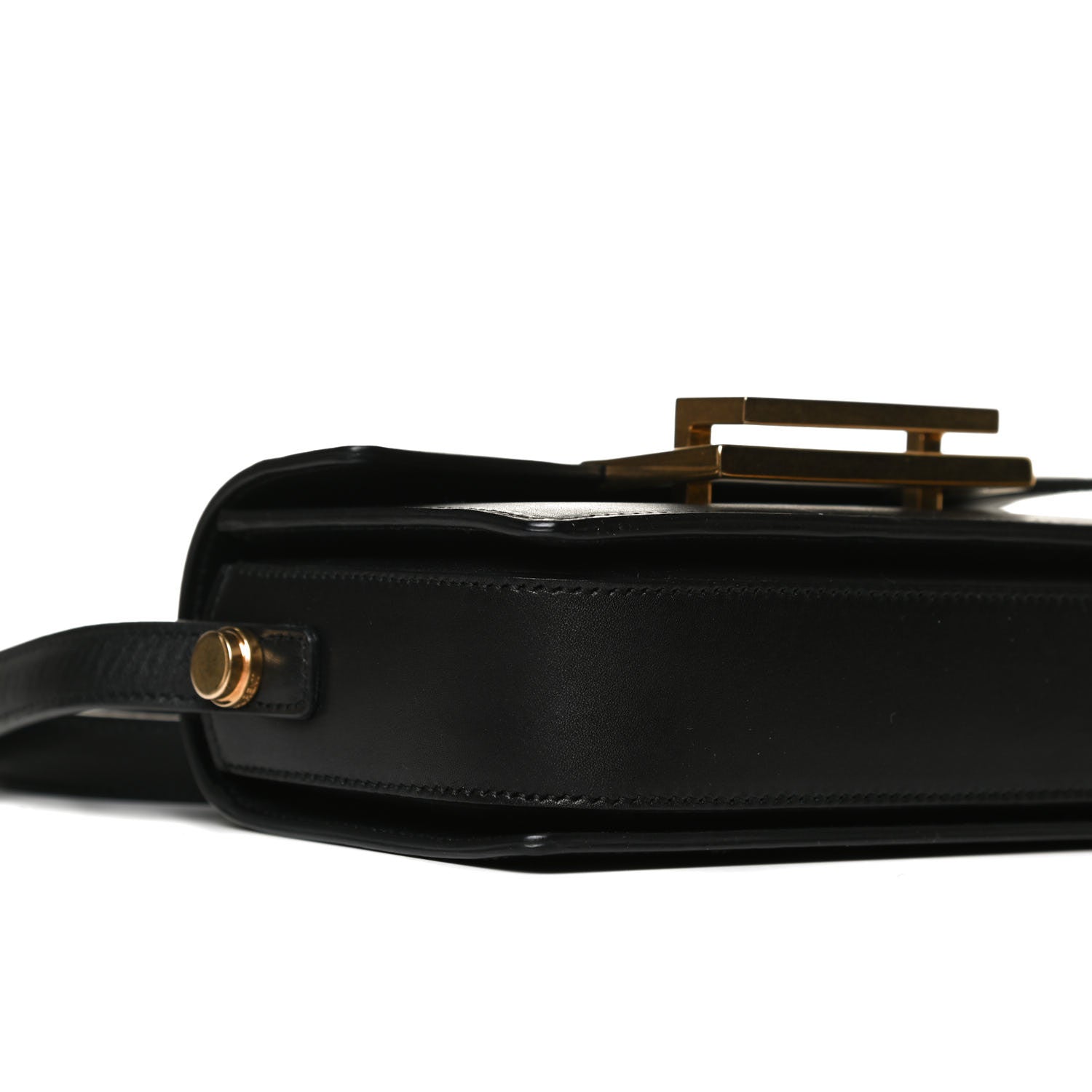 Saint Laurent Calfskin Small Classic Lulu Bag Black 9 of 11