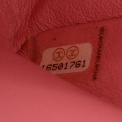 Chanel Lambskin Quilted Jumbo Double Flap Pink 7 of 10