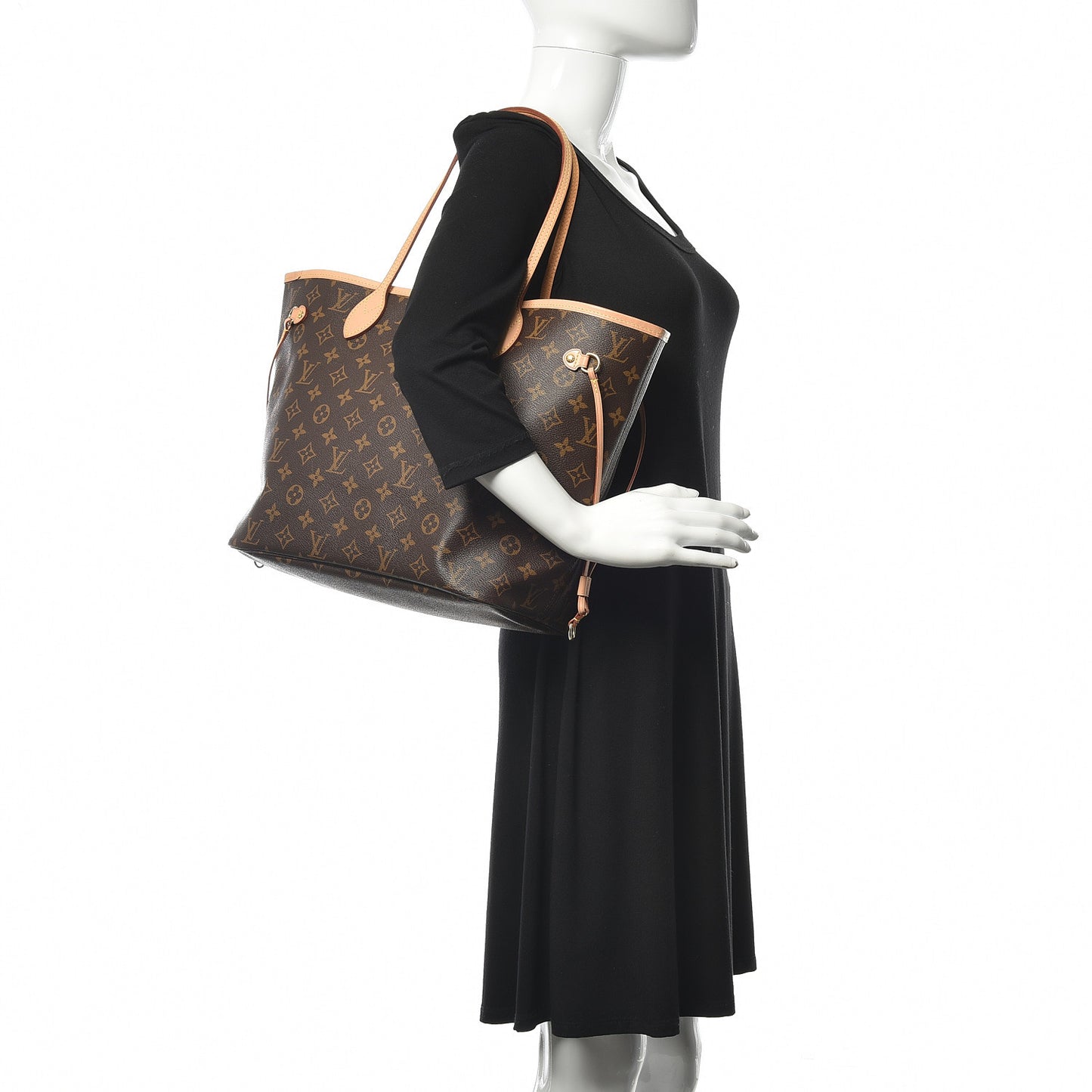 Monogram Neo Neverfull MM Pivoine