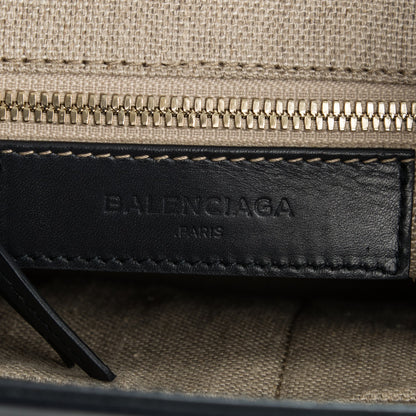 Balenciaga Calfskin Padlock All Afternoon Bleu Nuit 6 of 7