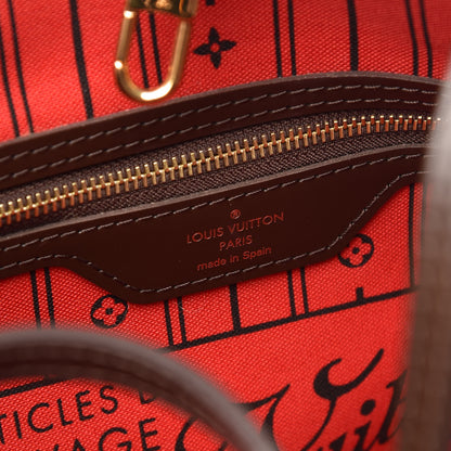 Louis Vuitton Damier Ebene Neverfull MM 5 of 10