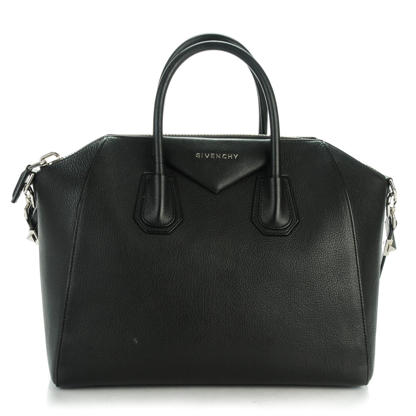 Sugar Goatskin Medium Antigona Black