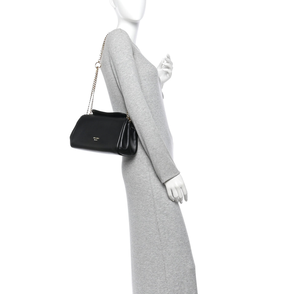 Nappa Small Tumulte Bag Black