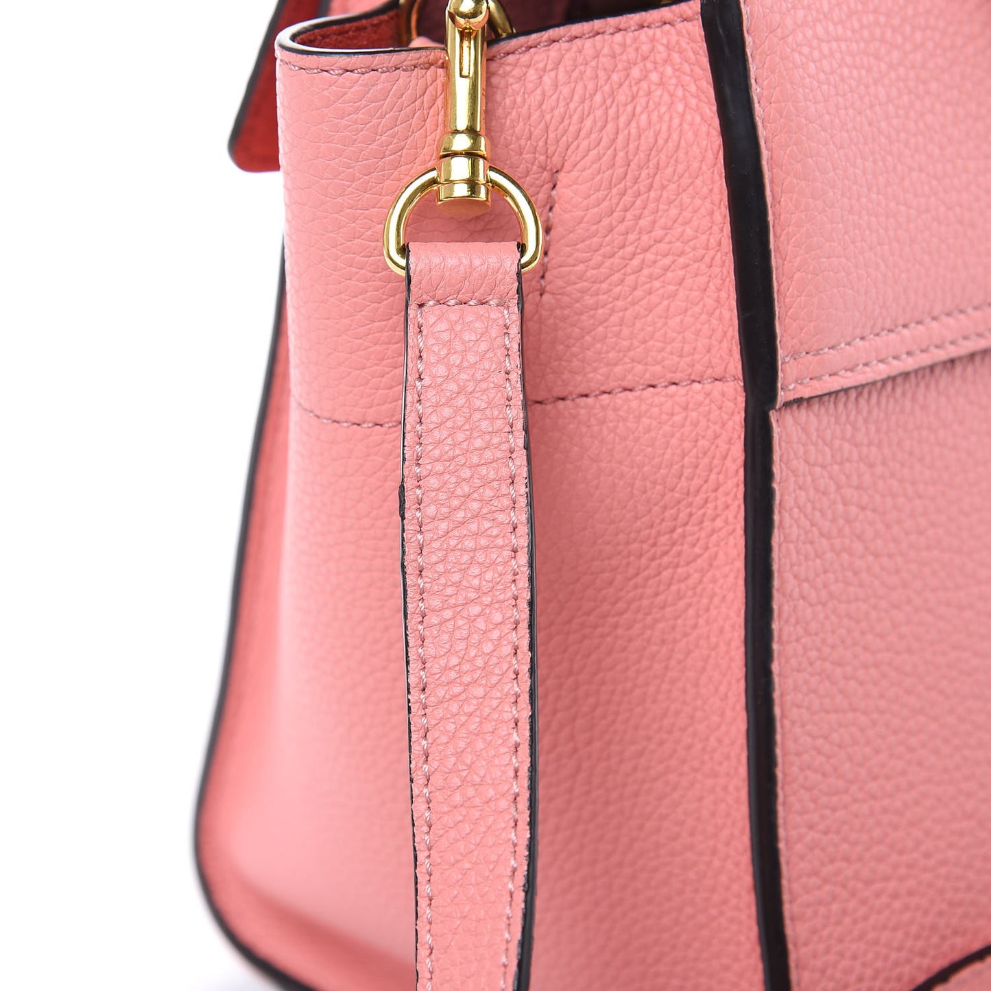 Classic Grain Small New Bayswater Macaroon Pink