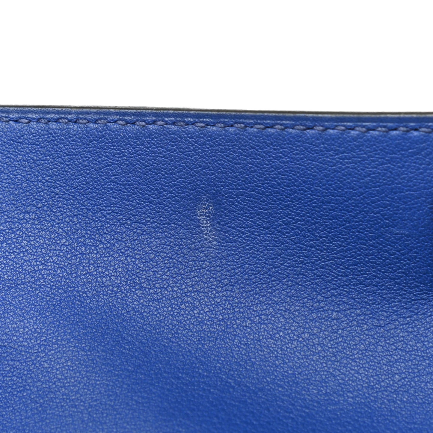 Swift Kelly Cut Clutch Pochette Bleu Electrique