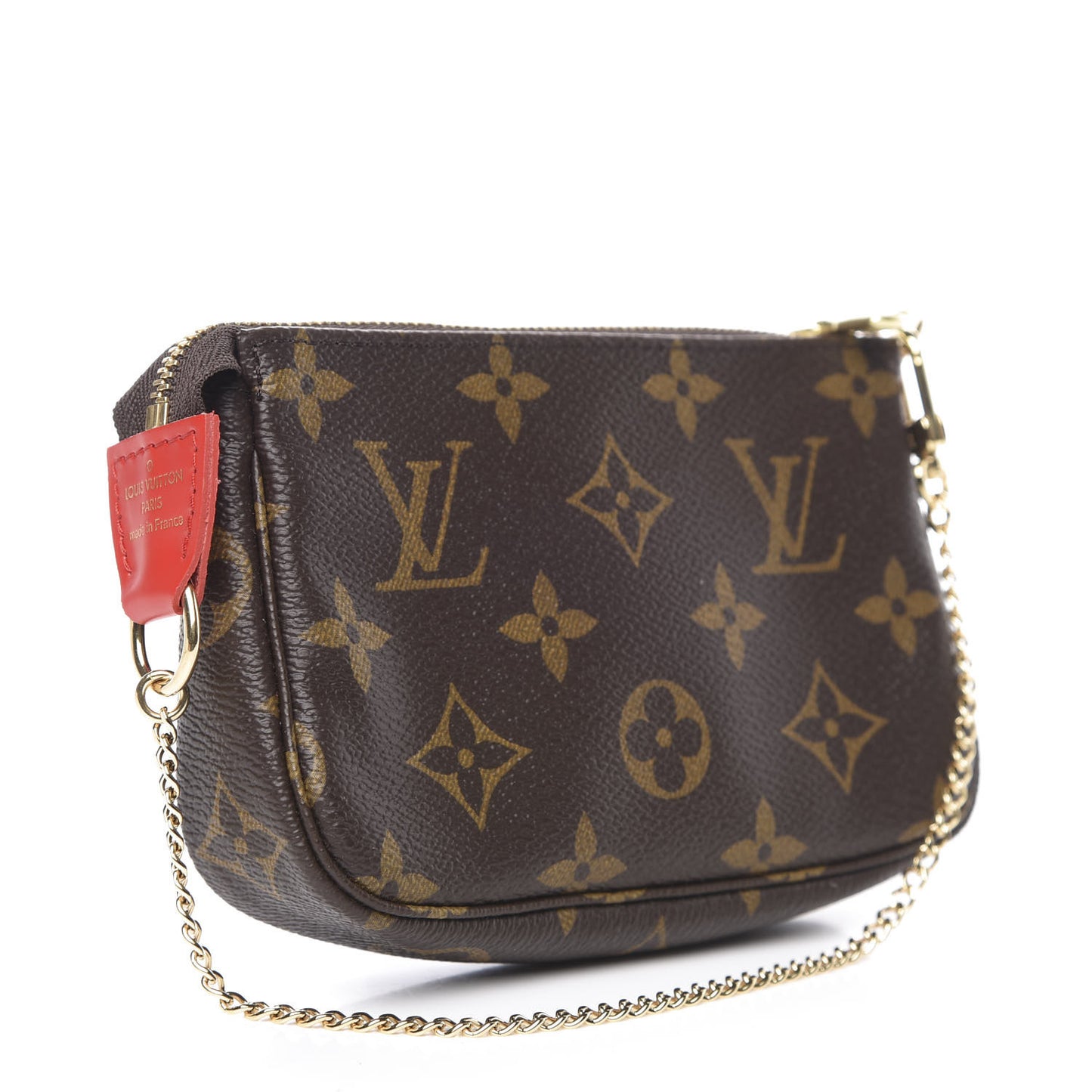 Monogram 2020 Christmas Animation Bumper Cars Mini Pochette Accessories Coquelicot