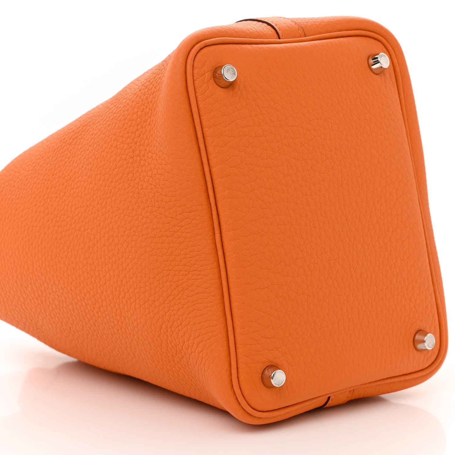 Hermes Taurillon Clemence Picotin Lock 18 PM Orange 9 of 11