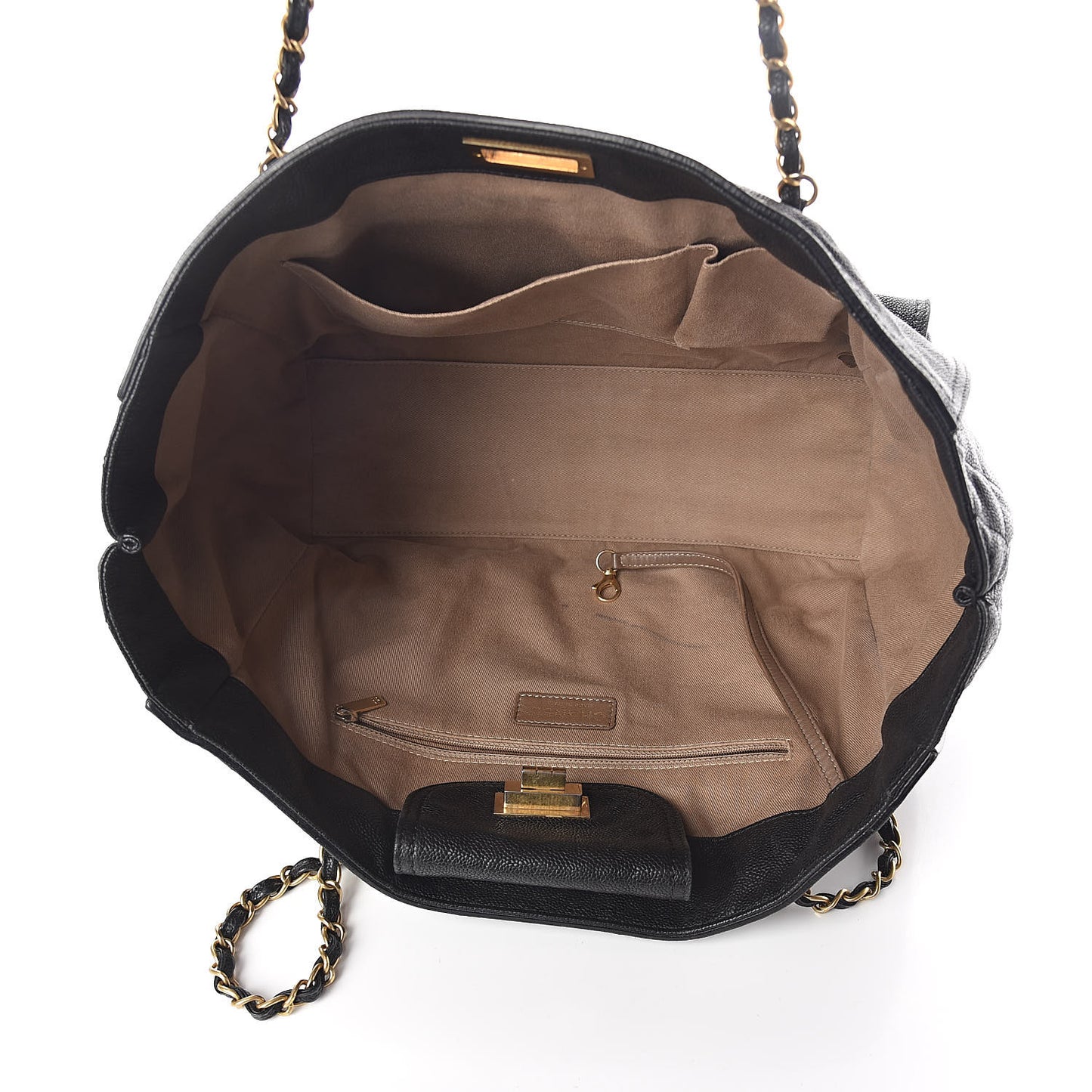 Caviar Large Edy Reissue Tote Black