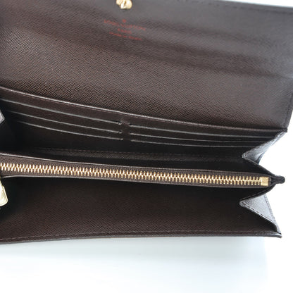 Louis Vuitton Damier Ebene Sarah Wallet 6 of 9