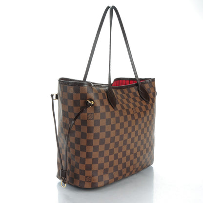 Louis Vuitton Damier Ebene Neverfull MM 3 of 9