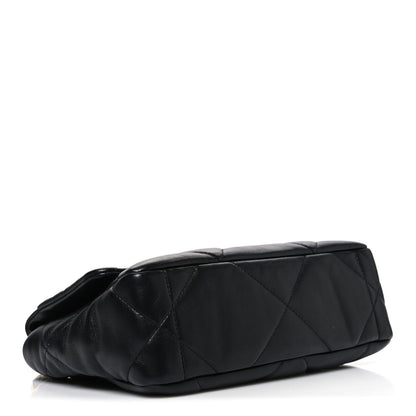 Chanel Lambskin Quilted Medium Chanel 19 Flap Black 4 of 11