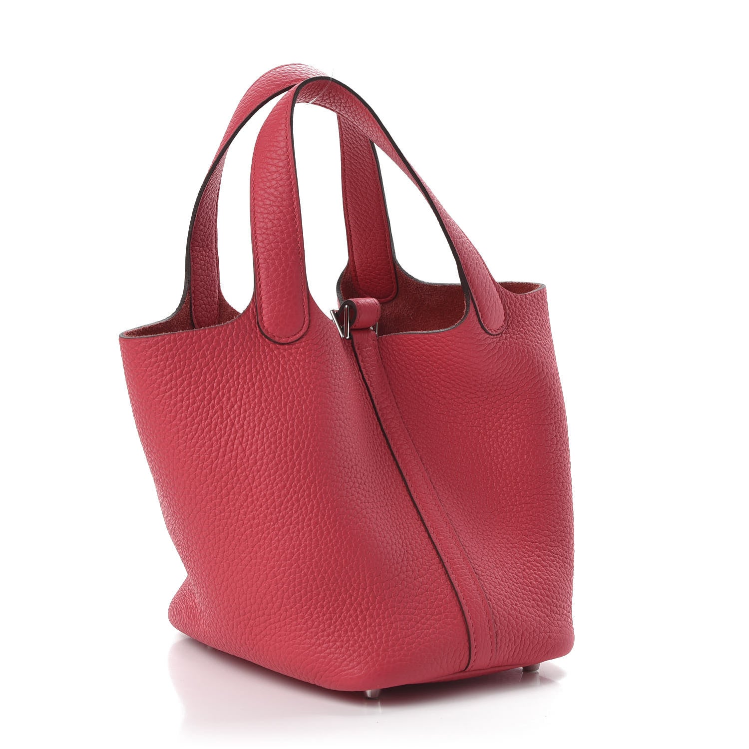 Hermes Taurillon Clemence Picotin Lock 18 PM Rose Extreme 3 of 11