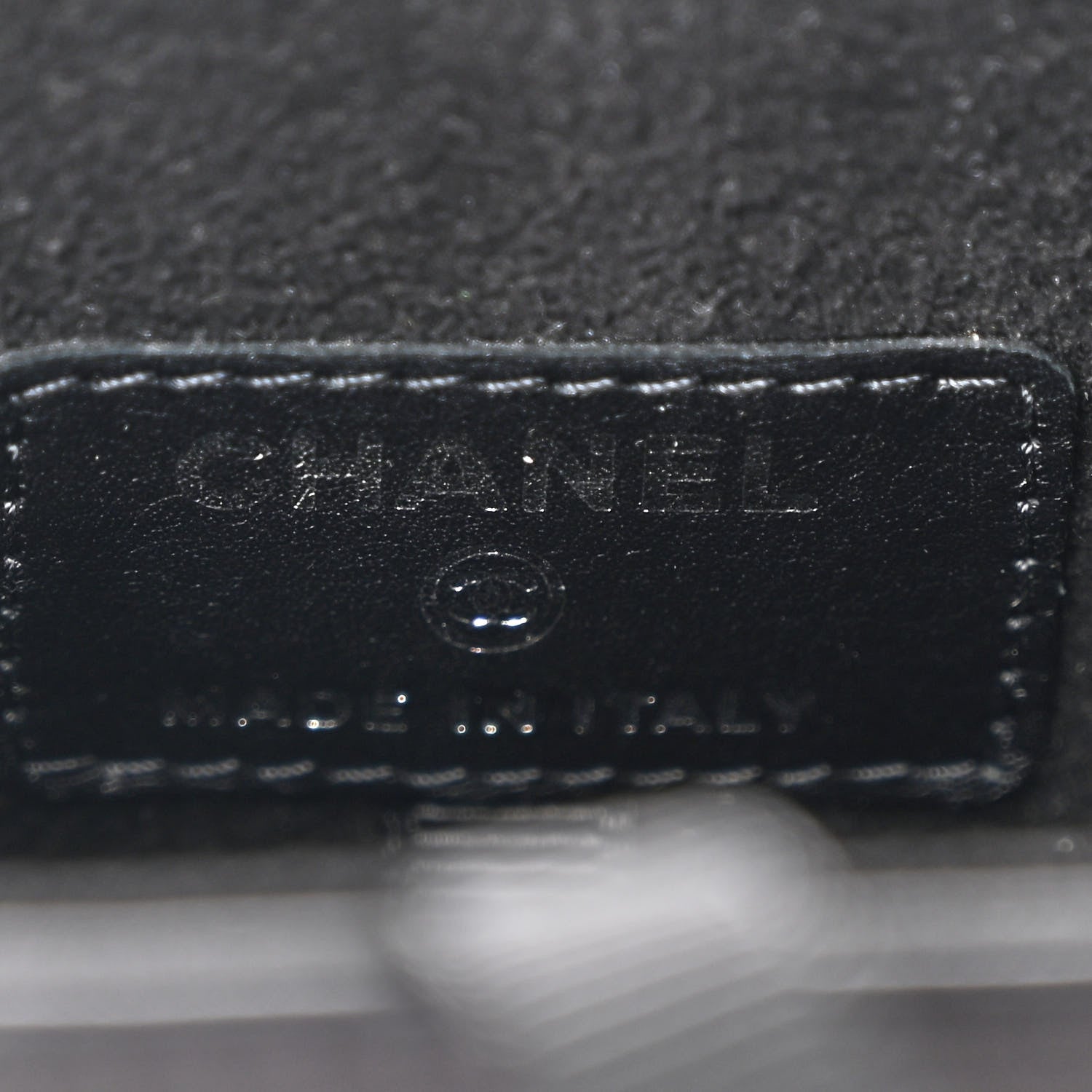 Chanel Lambskin Quilted Chain Around Phone Holder Black 6 of 11