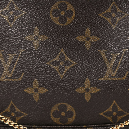Louis Vuitton Monogram Petit Bucket Pouch 8 of 12