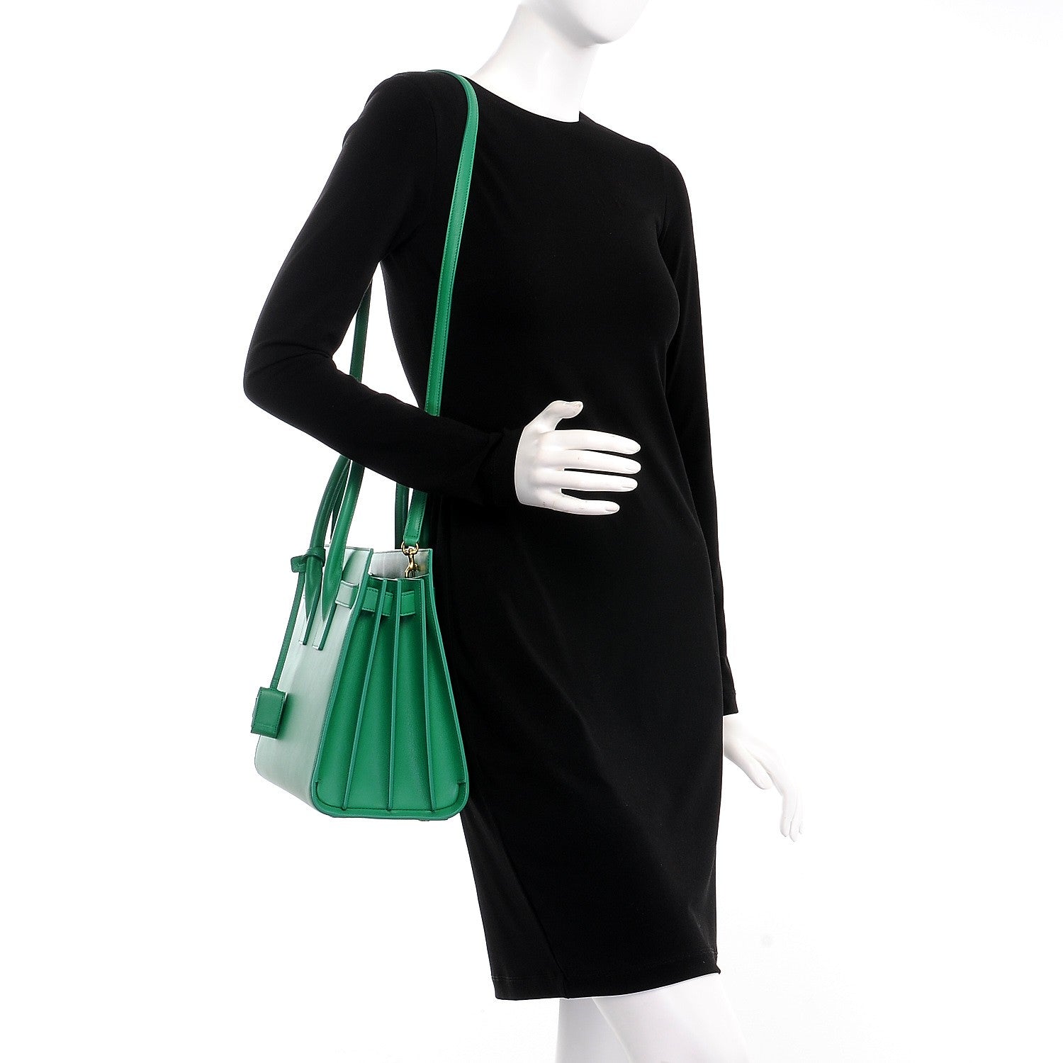 Saint Laurent Calfskin Small Sac De Jour Mint 3 of 16