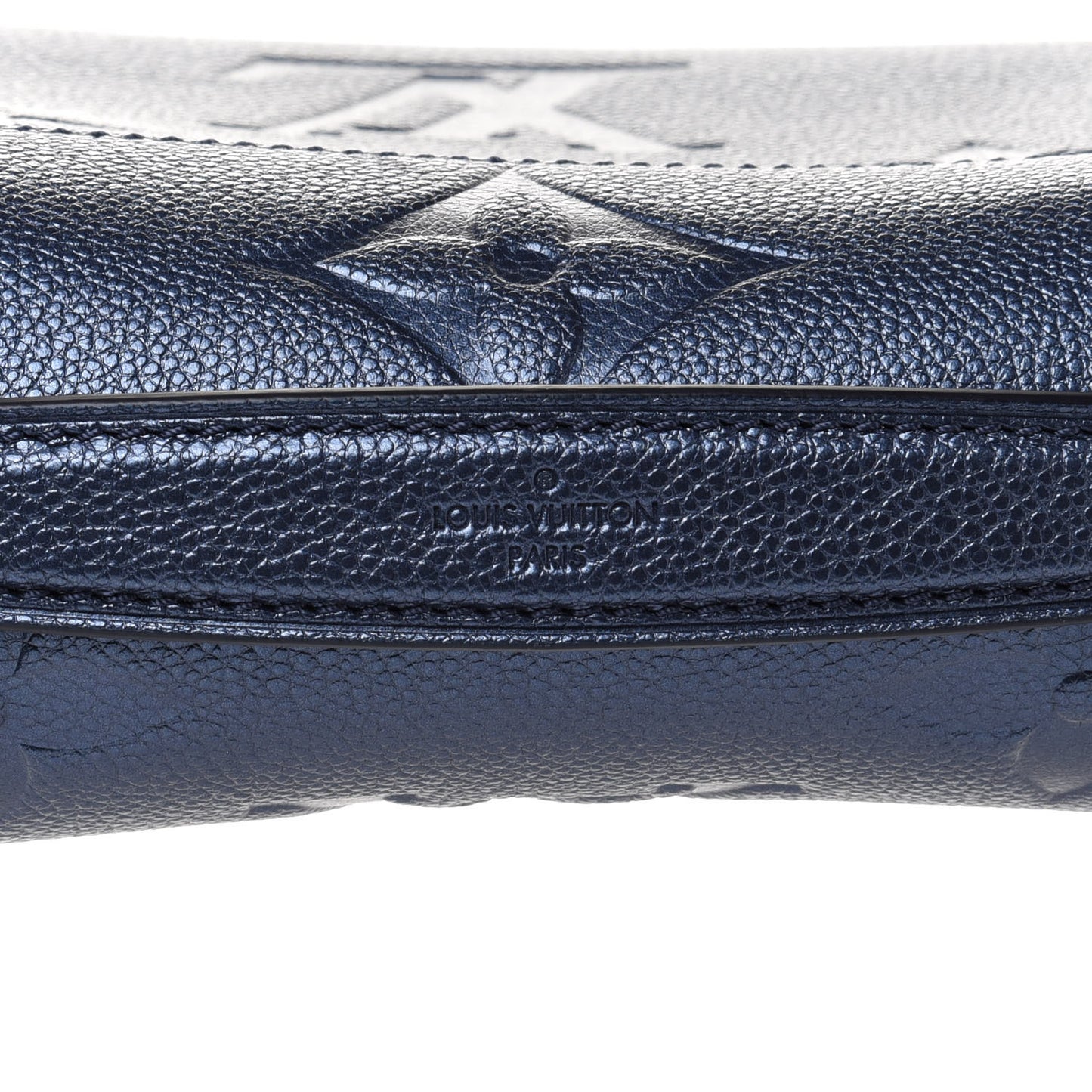 Metallic Empreinte Monogram Giant Pochette Metis Navy Nacre